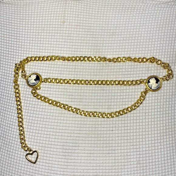 Accessories - Vintage Victorian gold adjustable belt